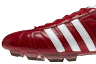 Red football boots